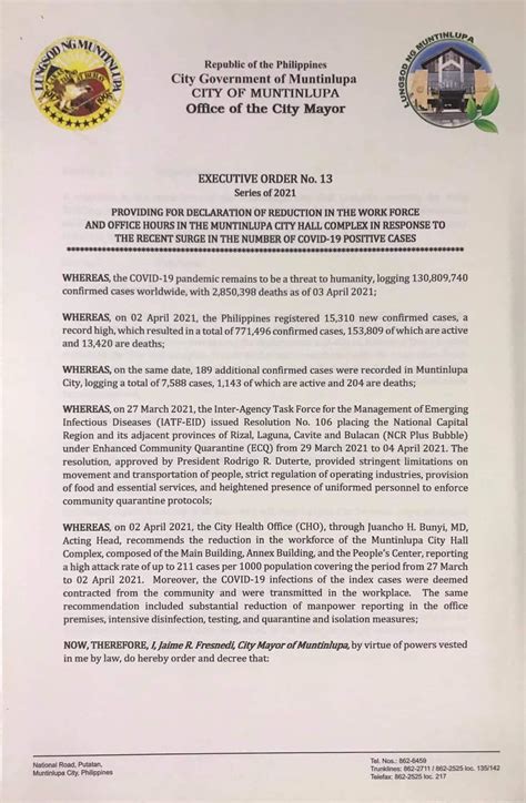 muntinlupa city hall email address|Muntinlupa .